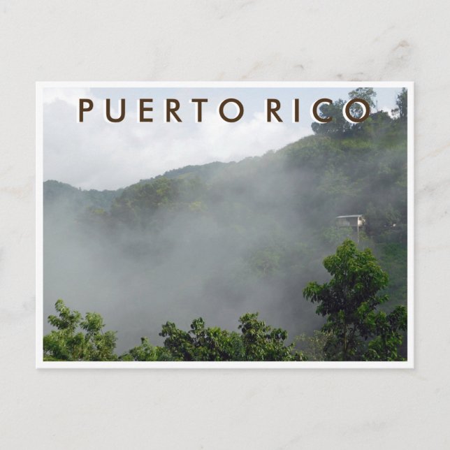 Ciales. Puerto Rico Vykort (Framsida)