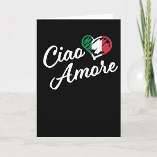 Ciao Amore - Italien Hej Raring på italienska Kort