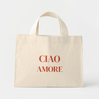 Ciao Amore Tote Bag Mini Tygkasse