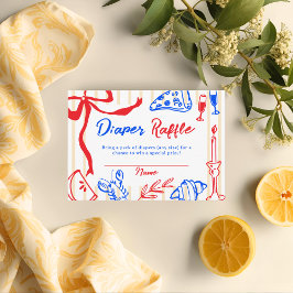 Ciao Baby italiensk bambino handritat blöja lotter Tilläggskort