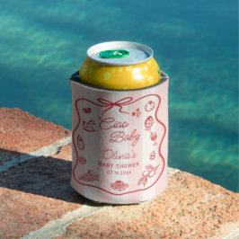 Ciao Baby italienska Lemon Baby Shower Can Cooler