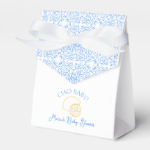 Ciao Baby! Lemon Blue Italy Baby Shower