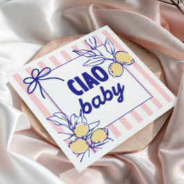 CIAO BABY Lemon Mediterranean Amalfi Pappersservett