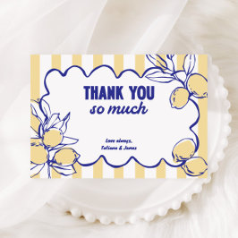 CIAO BABY Lemon Mediterranean Amalfi Tack Kort