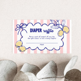 CIAO BABY Lemon Mediterranean Diaper Raffle Tilläggskort