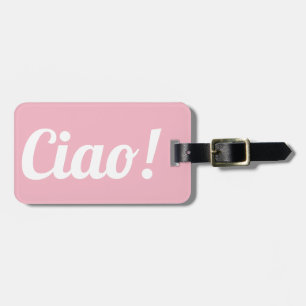 Ciao-bagagemärkre Bagagebricka