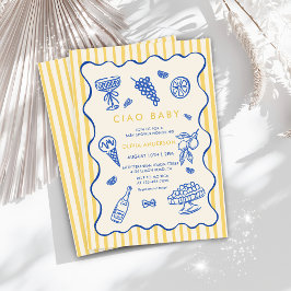 Ciao Bambino Baby Shower-inbjudan Inbjudningar