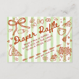 Ciao Bambino Green - Diaper Raffle Tilläggskort