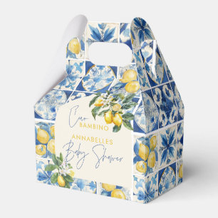 Ciao Bambino grekiskt citron baby shower Presentaskar