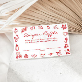 Ciao Bambino Italienska babyskor Diaper Raffle Tilläggskort
