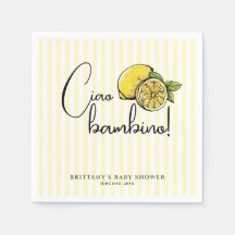 Ciao Bambino Lemon Italienska sommarbabyskor