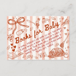 Ciao Bambino Red - Books for Baby  Tilläggskort