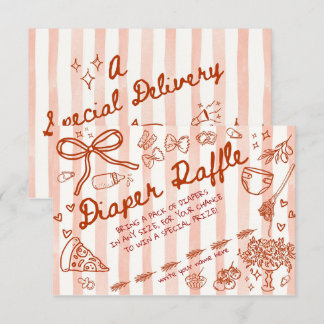 Ciao Bambino Red - Diaper Raffle Tilläggskort
