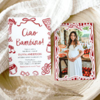 Ciao Bambino Whimsical Italiana Pizza Baby Shower