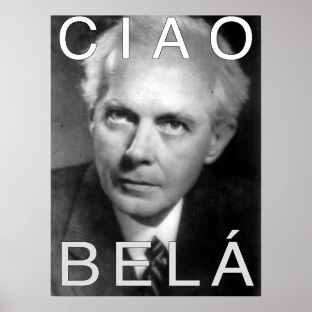 CIAO BELÁ POSTER (Framsidan)