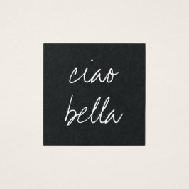 Ciao Bella Cards Fyrkantigt Visitkort