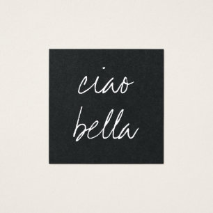 Ciao Bella Cards Fyrkantigt Visitkort