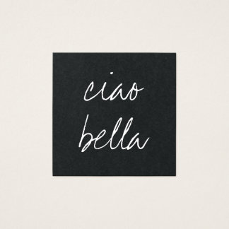 Ciao Bella Cards Fyrkantigt Visitkort
