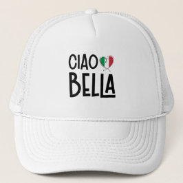 Ciao Bella- Cute Italien Heart Keps