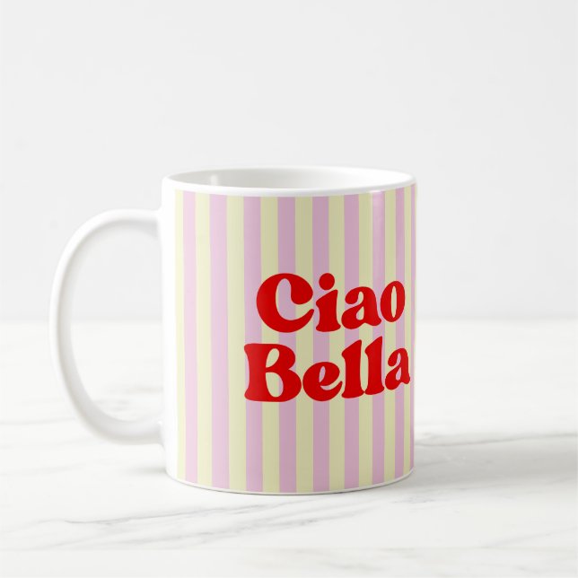 Ciao Bella Elegant Script Kaffemugge Kaffemugg (Vänster)