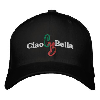 Ciao Bella Embroized Hat Broderad Keps