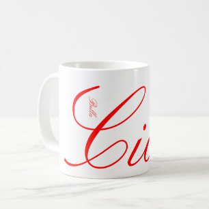 Ciao Bella - Fin Anpassningsbar Coffee Mugg