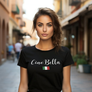 Ciao Bella Hälsning: italiensk-inspirerad T Shirt