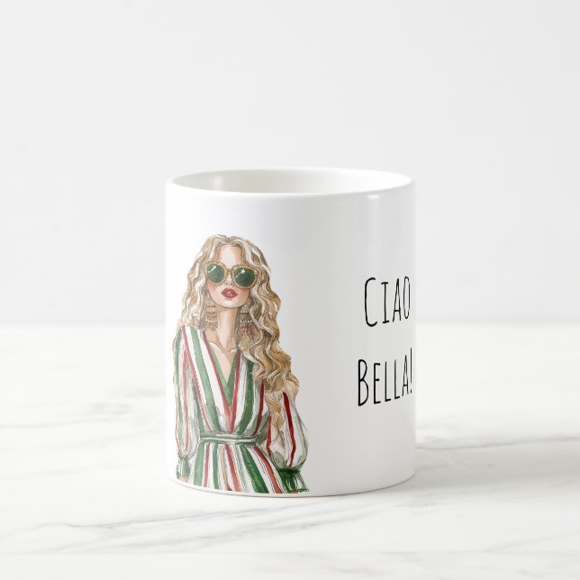Ciao Bella (hej vacker) Kaffemugg (Center)