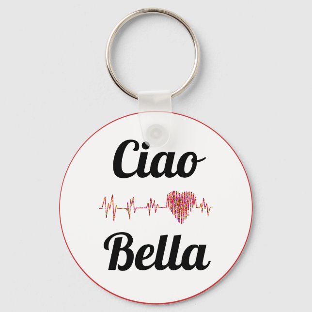Ciao Bella Keychain Nyckelring (Framsida)
