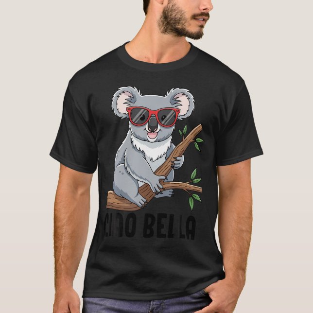 Ciao Bella Koala T Shirt (Framsida)
