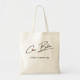 Ciao Bella Livsmedel Namn Tote Bag Tygkasse