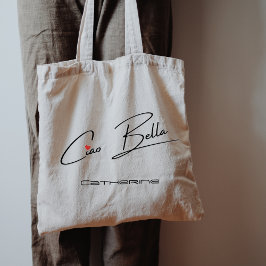 Ciao Bella Livsmedel Namn Tote Bag Tygkasse