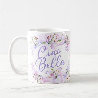 Ciao Bella Personlig Lillies Kaffemugg