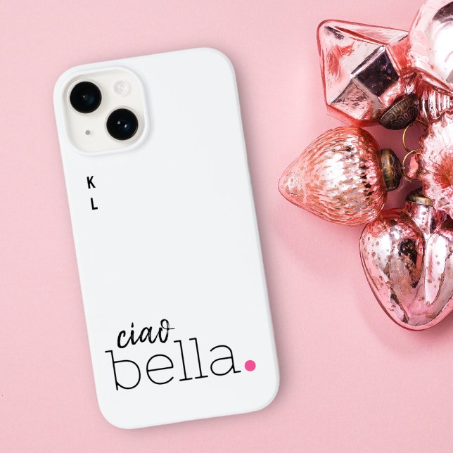 Ciao Bella Rosa Dot Monogram Italy Black & White (Skapare uppladdad)