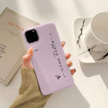 Ciao Bella | Rosa Italienskt modernt skript med hj<br><div class="desc">Hej, vacker! Det här rosorna italienska telefonärendet lägger till chic om snyggt i vilket som helst av dina tittande. Modern svartskripttypografi med elegant visas med ett handritat hjärta, för ett fodral som kommer att uppfattas perfekt i Italien eller var som helst dina resor tar dig! Lägg även till initialer eller...</div>