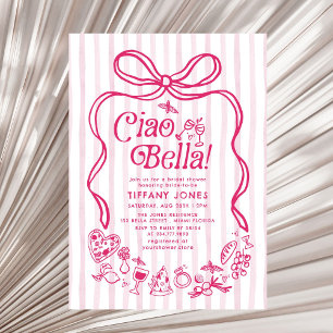 Ciao Bella Rosa Italy Lemons Möhippa Inbjudningar