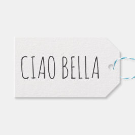 Ciao bella | Söt Presentetikett