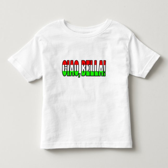 ciao bella! t-shirt (Framsida)