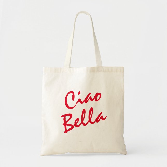Ciao Bella Tote Bag Tygkasse (Framsidan)