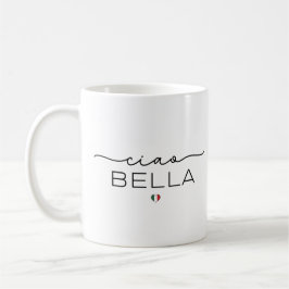 Ciao Bella - Typografi med italienskt hjärta Kaffemugg