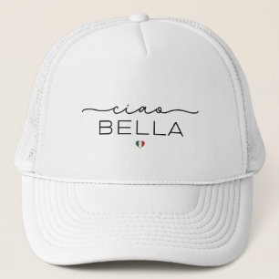 Ciao Bella - Typografi med italienskt hjärta Keps