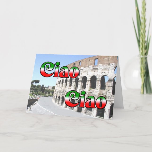 Ciao Ciao Helgkort (Framsida)