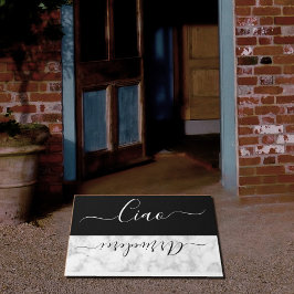 Ciao - hälsning på italienska no4 Doormat