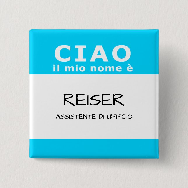 CIAO il mio nome e Knapp (Framsida)