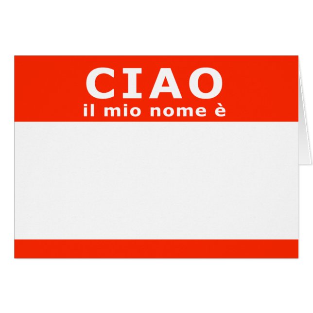 CIAO il mio nome e OBS Kort (Framsidan Horizontal)