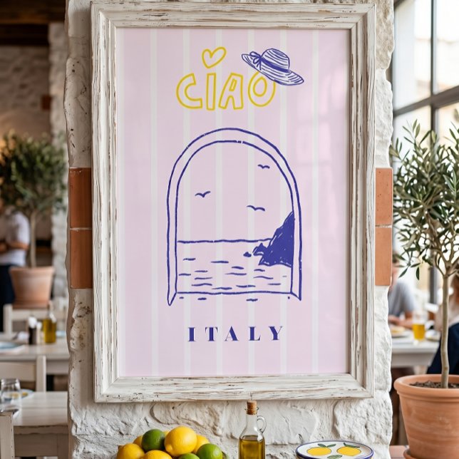 Ciao Italien Sommarlov Poster (Skapare uppladdad)