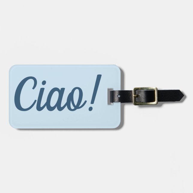 Ciao Luggage Tag Bagagebricka (Horisontell Framsida)