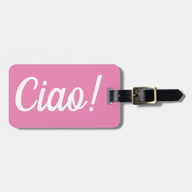 Ciao Luggage Tag Bagagebricka (Horisontell Framsida)