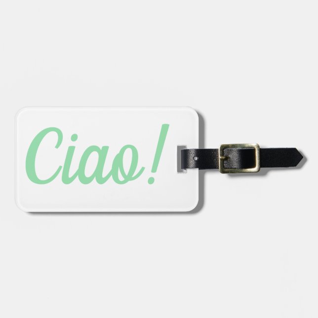 Ciao Luggage Tag Bagagebricka (Horisontell Framsida)