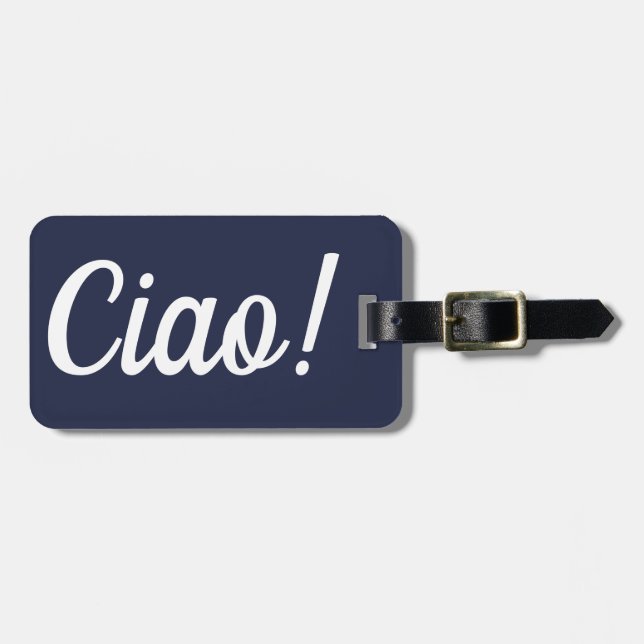 Ciao Luggage Tag Bagagebricka (Horisontell Framsida)